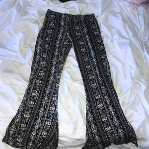 Tilly’s Patterned Flair Pants